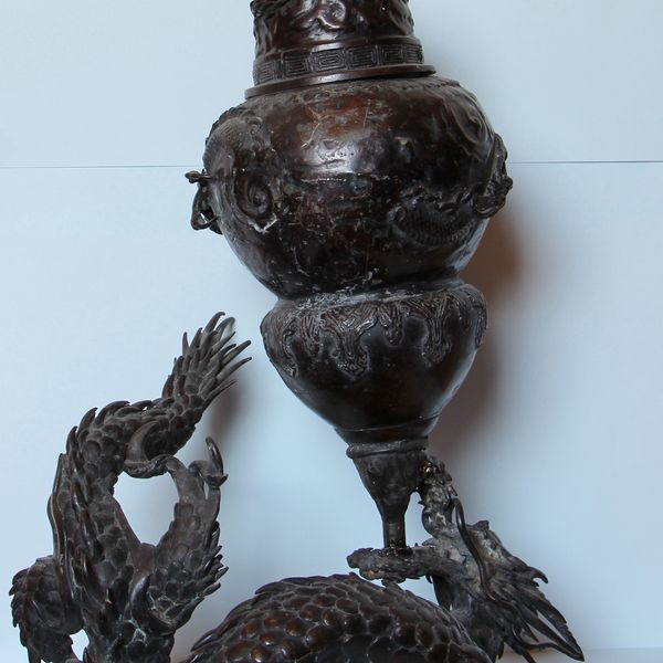 Räuchergefäß Drache